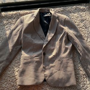 Zara checkered blazer (size 8)